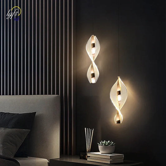 Nordic Helix Pendant Light – Minimal Elegance, Maximum Impact