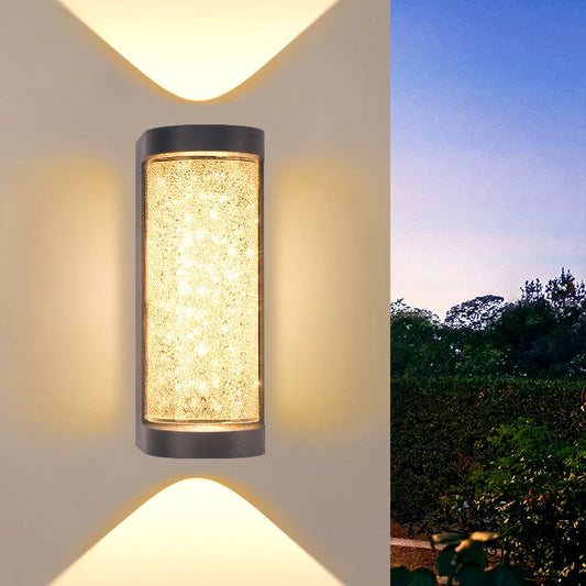 Star Outdoor Waterproof Wall Light