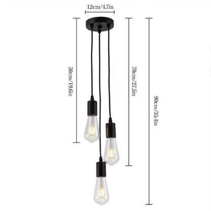 Modern Trio Pendant Ceiling Light – Linea Style LED for Dining & Kitchen Spaces