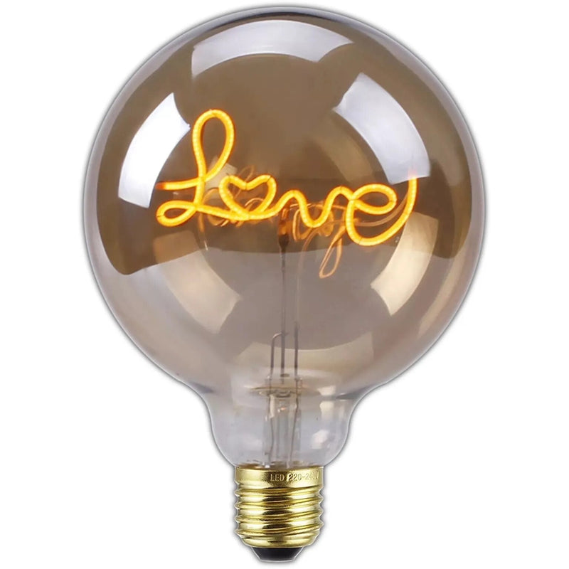 Lâmpada Retro E27 220V - LOVE