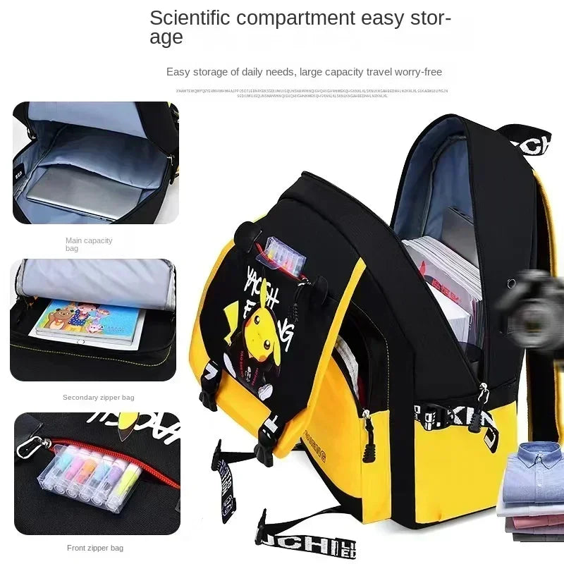 Mochila Anime Pikachu Power
