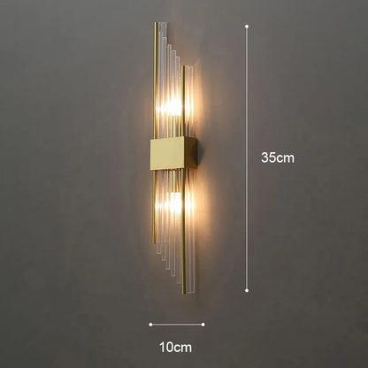 Acrylic Decorative Wall Sconce – Modern LED Indoor Light Fixture for Bedroom, Living Room & Home Ambience Lighting