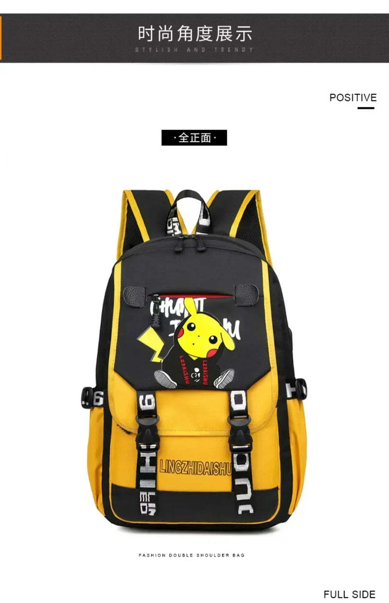 Mochila Anime Pikachu Power