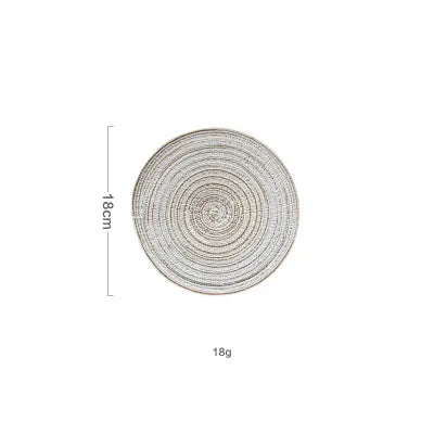 Luxury Linen Placemat Set (6 Pieces) – Elegant Dining Table Protectio