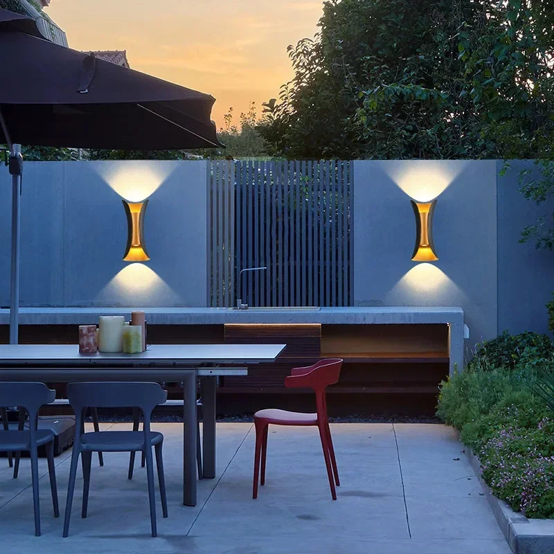 Waterproof Wall Sconce Outdoor LED Light – Modern Waterproof Wall Lamp for Garden & Porch