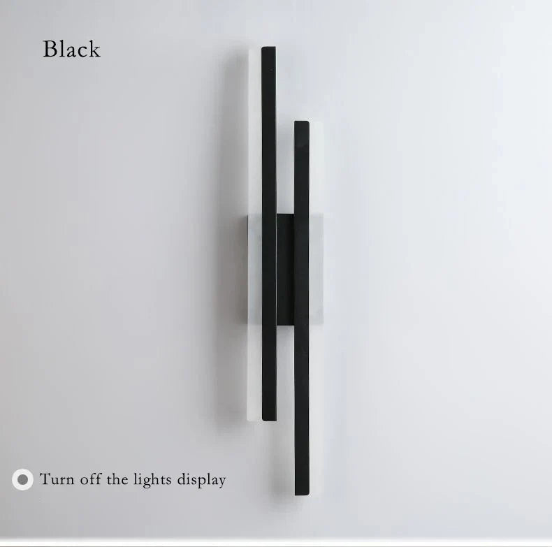 Flash Dual Wall Light – Minimalist LED Indoor Sconce for Living Room, Dining Area & Bedroom with Modern Interior Style