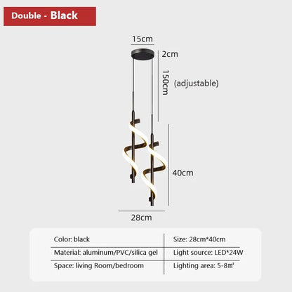 Nordic Pendant Ceiling Light for Dining Room, Kitchen Island or Entryway