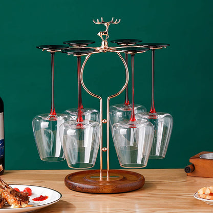 Wine & Champagne Glass Rack – Elegant Bar & Home Organizer