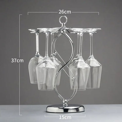 Wine & Champagne Glass Rack – Elegant Bar & Home Organizer