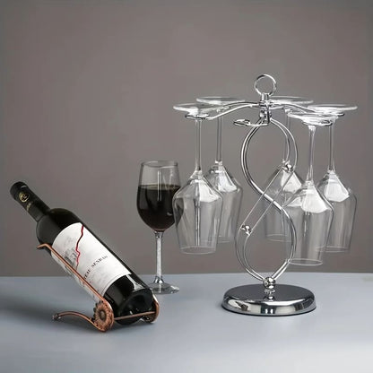 Wine & Champagne Glass Rack – Elegant Bar & Home Organizer