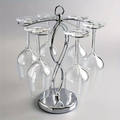 Wine & Champagne Glass Rack – Elegant Bar & Home Organizer