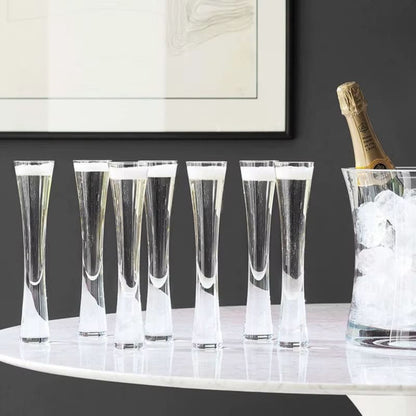 Crystal Champagne Glass – Luxury Home Bar & Elegant Drinkware