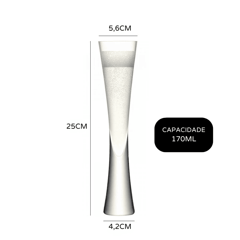 Crystal Champagne Glass – Luxury Home Bar & Elegant Drinkware