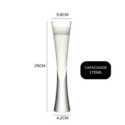 Crystal Champagne Glass – Luxury Home Bar & Elegant Drinkware