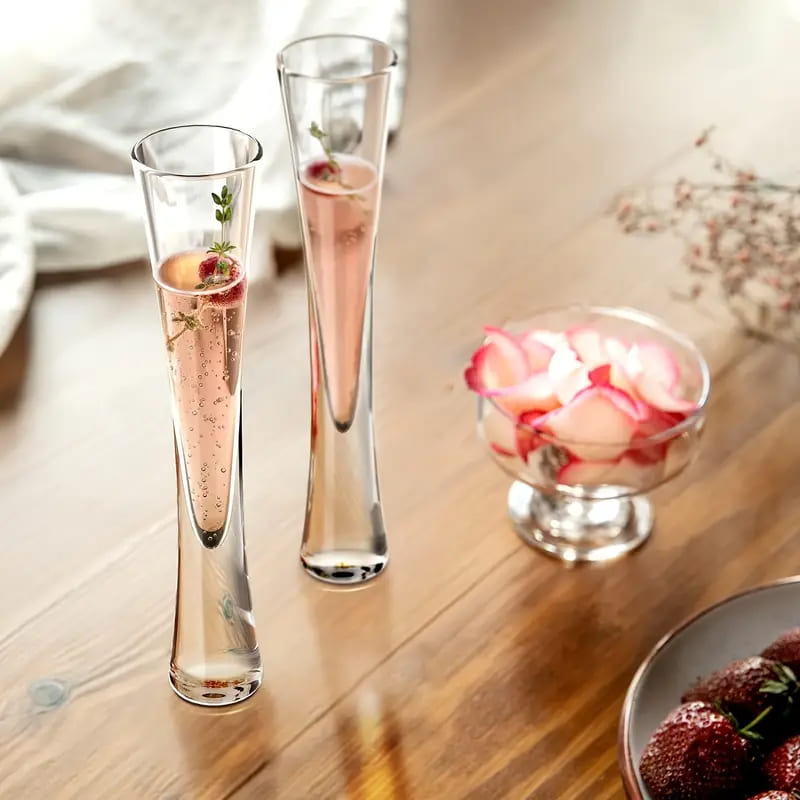 Crystal Champagne Glass – Luxury Home Bar & Elegant Drinkware