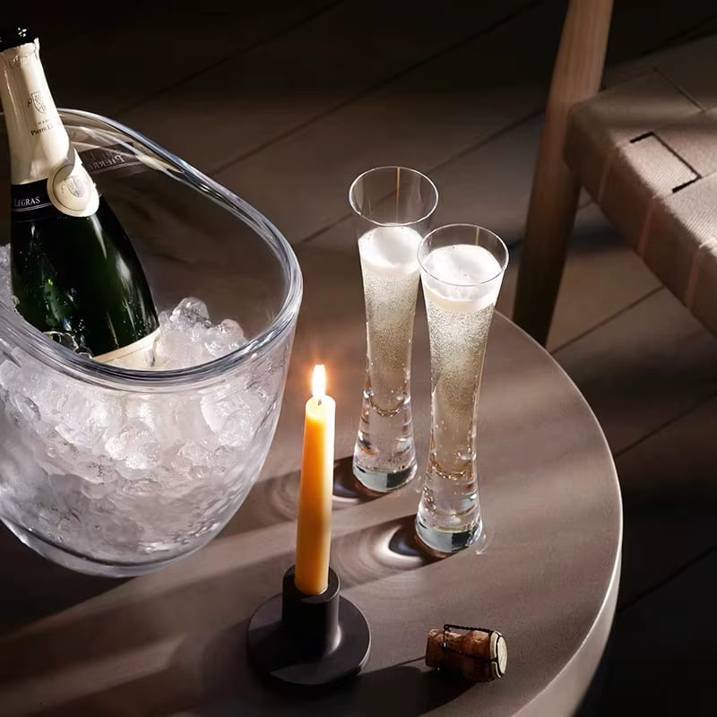 Crystal Champagne Glass – Luxury Home Bar & Elegant Drinkware
