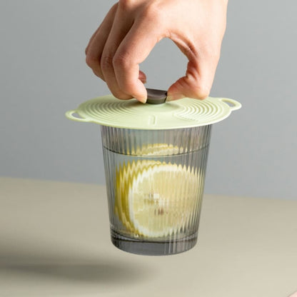 Foldable Universal Silicone Lid for Microwave – Anti-Splash Kitchen Cover