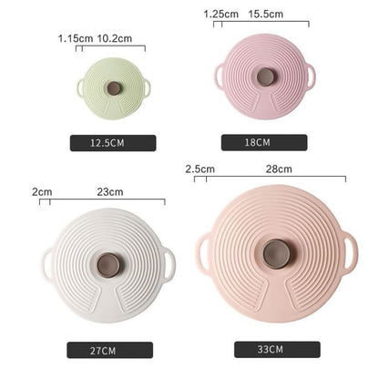 Foldable Universal Silicone Lid for Microwave – Anti-Splash Kitchen Cover