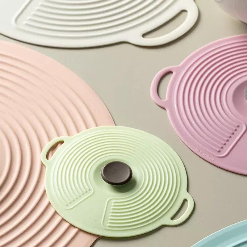 Foldable Universal Silicone Lid for Microwave – Anti-Splash Kitchen Cover