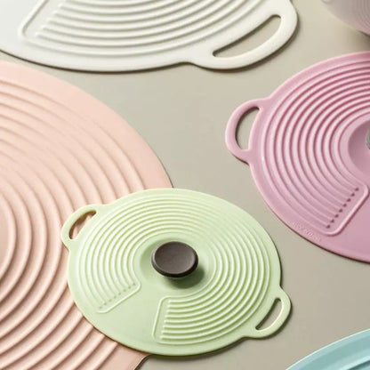Foldable Universal Silicone Lid for Microwave – Anti-Splash Kitchen Cover