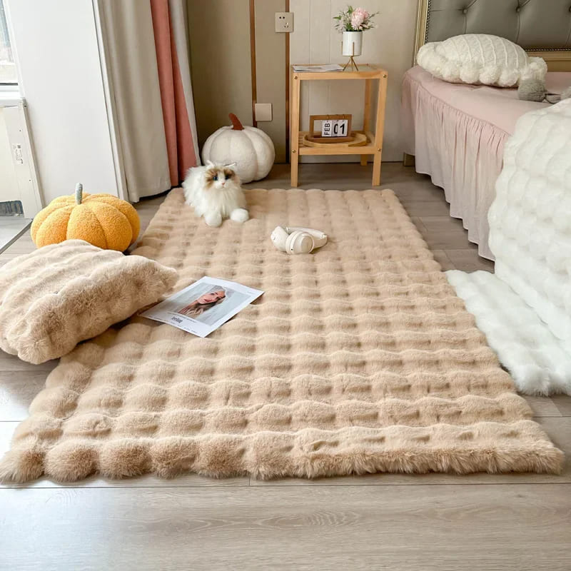 Plush Anti-Slip Rug — Ultra Soft Living Room & Bedroom Carpet for Modern Home Decor