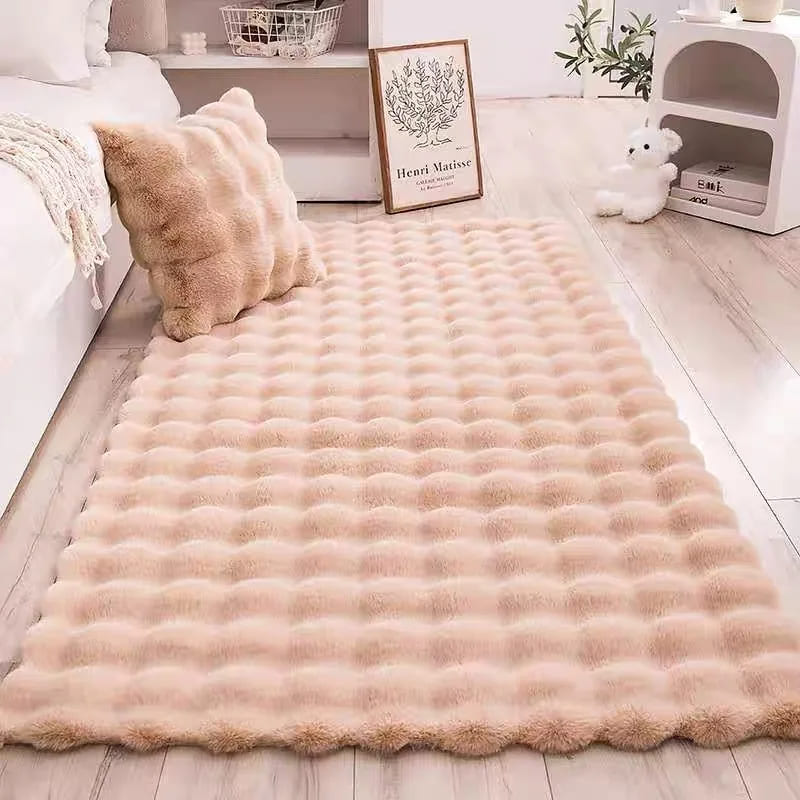 Plush Anti-Slip Rug — Ultra Soft Living Room & Bedroom Carpet for Modern Home Decor