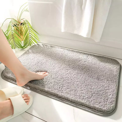 Fluffy Absorbent Non-Slip Bathroom Mat — Ultra Soft Rug for Shower, Spa & Bedroom | Aura Vibes