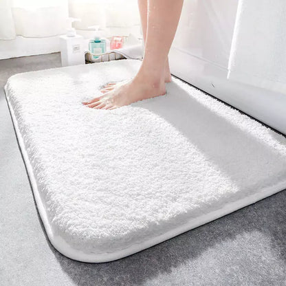 Fluffy Absorbent Non-Slip Bathroom Mat — Ultra Soft Rug for Shower, Spa & Bedroom | Aura Vibes