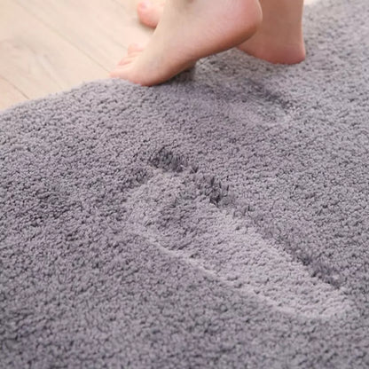 Fluffy Absorbent Non-Slip Bathroom Mat — Ultra Soft Rug for Shower, Spa & Bedroom | Aura Vibes