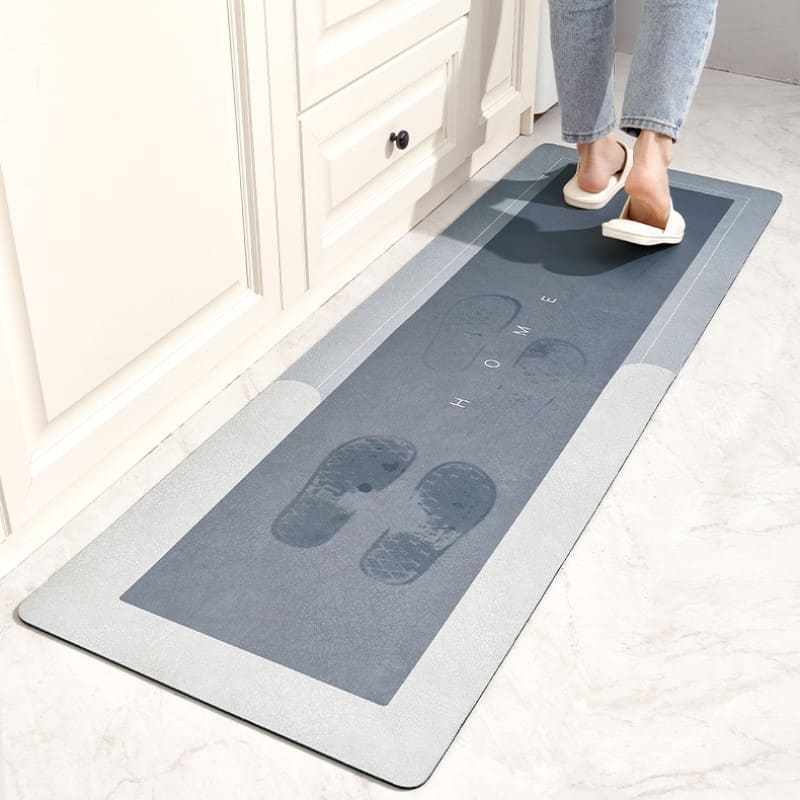 Premium Absorbent Kitchen Mat – Non-Slip Quick-Dry Rug for Home Safety