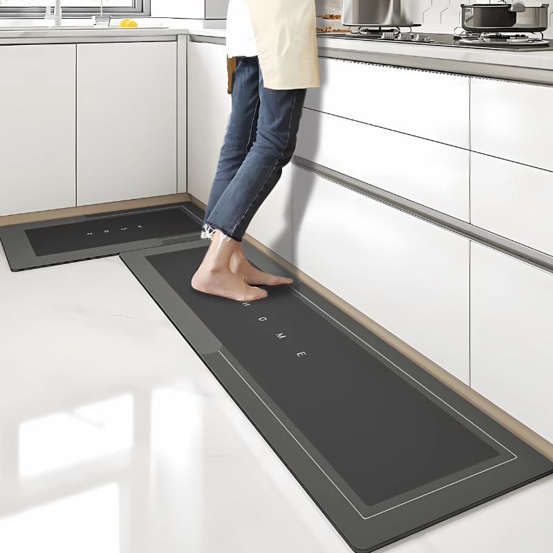 Premium Absorbent Kitchen Mat – Non-Slip Quick-Dry Rug for Home Safety
