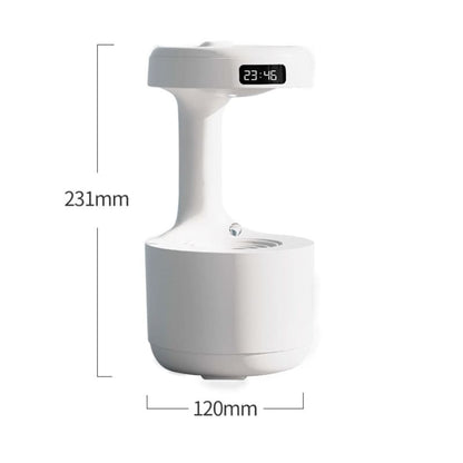 Anti-Gravity Ultrasonic Humidifier &amp; Essential Oil Diffuser