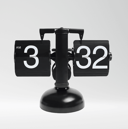 Black Flip Clock