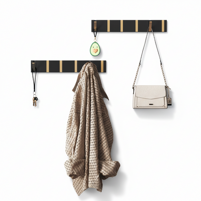 Luxus Retractable Wall Hooks – Space-Saving Home Organization Solution