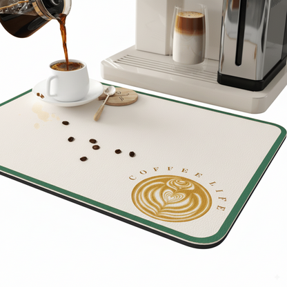 Modern Ultra-Absorbent Mat – Anti-Slip Quick-Dry Rug for Bathroom & Kitchen