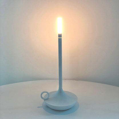 Candle-Style LED Table Lamp – Romantic Decorative Light for Bedroom, Living Room & Café