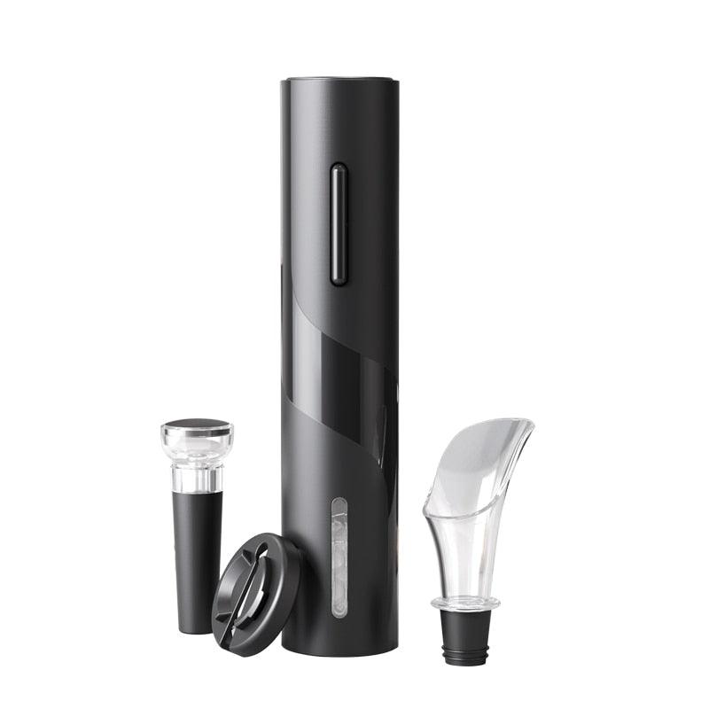 Electric Wine Opener – Automatic Cordless Bottle Opener with Foil Cutter for Home & Parties