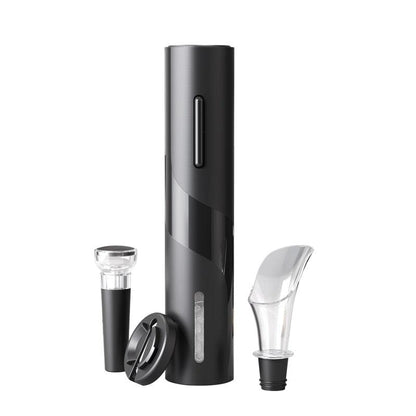 Electric Wine Opener – Automatic Cordless Bottle Opener with Foil Cutter for Home & Parties
