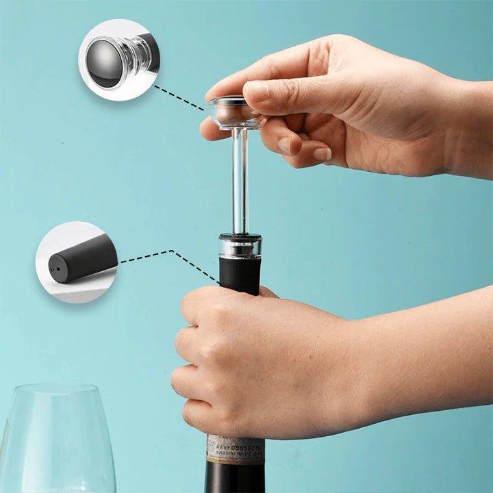 Electric Wine Opener – Automatic Cordless Bottle Opener with Foil Cutter for Home & Parties
