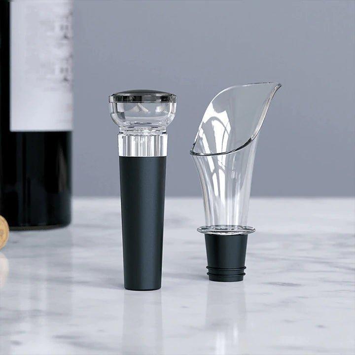 Electric Wine Opener – Automatic Cordless Bottle Opener with Foil Cutter for Home & Parties