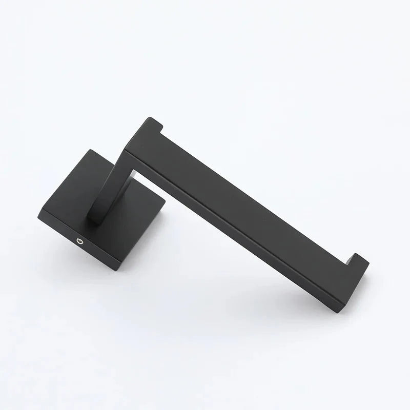 Acessórios de Banheiro Preto Fosco em Inox