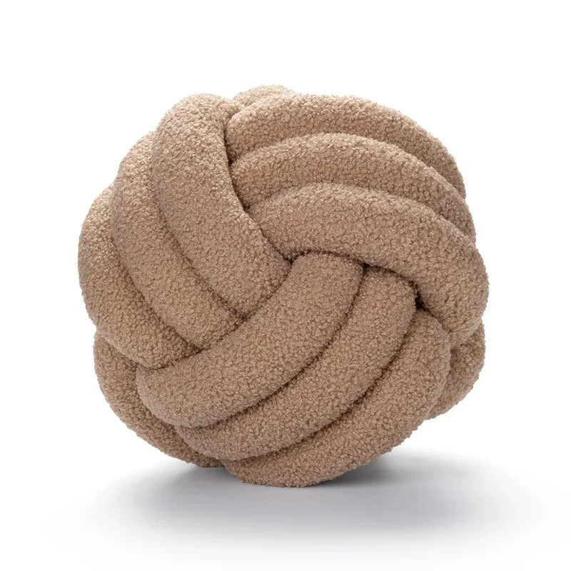 Knot Decorative Pillow – Modern Soft Cushion for Sofa, Couch, Bedroom & Cozy Living Room Decor
