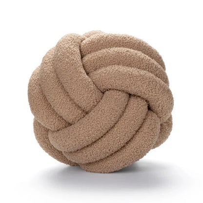 Knot Decorative Pillow – Modern Soft Cushion for Sofa, Couch, Bedroom & Cozy Living Room Decor