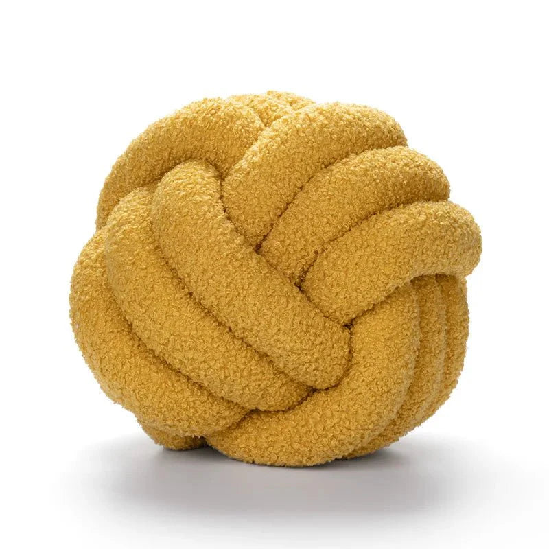 Knot Decorative Pillow – Modern Soft Cushion for Sofa, Couch, Bedroom & Cozy Living Room Decor