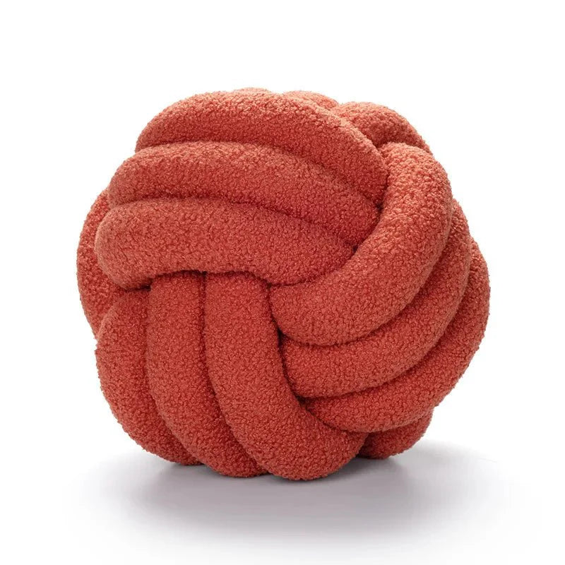Knot Decorative Pillow – Modern Soft Cushion for Sofa, Couch, Bedroom & Cozy Living Room Decor