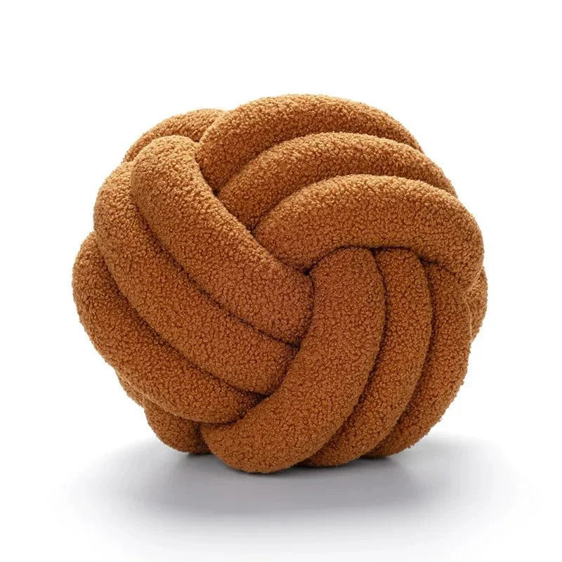 Knot Decorative Pillow – Modern Soft Cushion for Sofa, Couch, Bedroom & Cozy Living Room Decor
