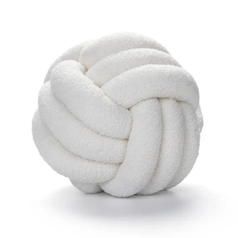 Knot Decorative Pillow – Modern Soft Cushion for Sofa, Couch, Bedroom & Cozy Living Room Decor