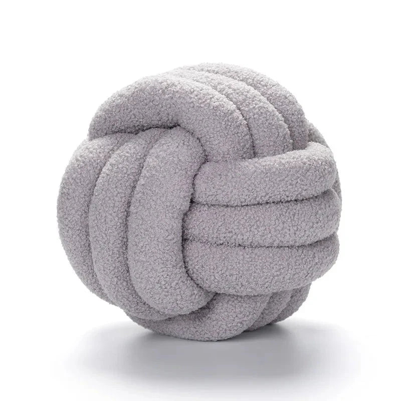 Knot Decorative Pillow – Modern Soft Cushion for Sofa, Couch, Bedroom & Cozy Living Room Decor