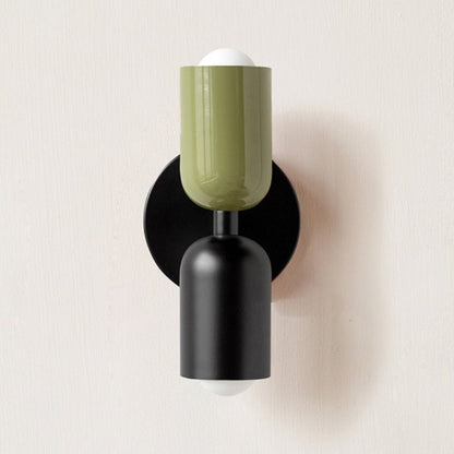 Minimalist Dual Wall Sconce – Contemporary Decorative Wall Light for Bedroom & Living Room