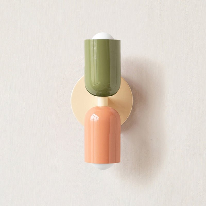 Minimalist Dual Wall Sconce – Contemporary Decorative Wall Light for Bedroom & Living Room